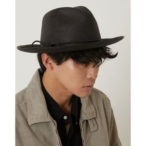 Chamula Aguacate Flat unisex Panama Straw  hat in Deep Eggplant Size 60